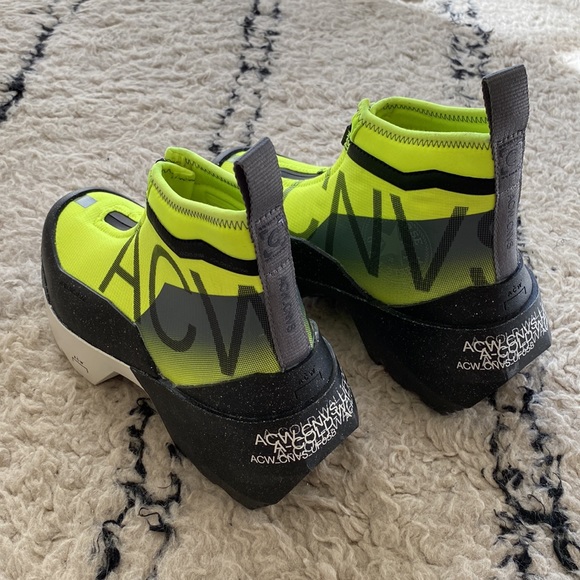 A-COLD-WALL x Converse Geo Forma high-top sneaker boot / color: Volt - Picture 6 of 7